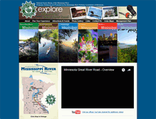 Tablet Screenshot of mnmississippiriver.com